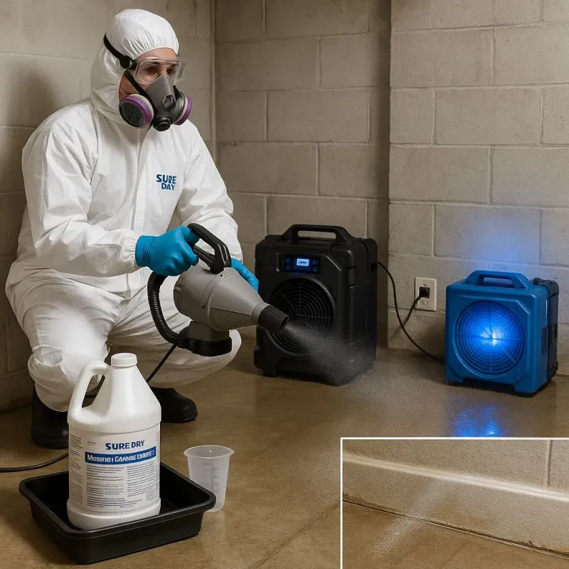 Sanitization and Odor Removal process in Spring City, TN