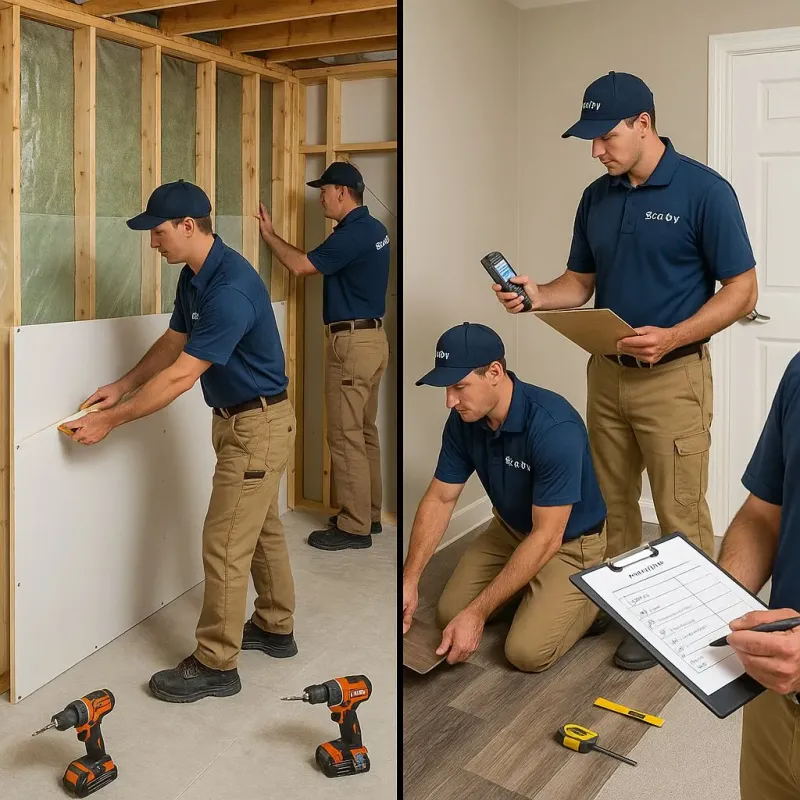 Repairs and Reconstruction process in Spring City, TN