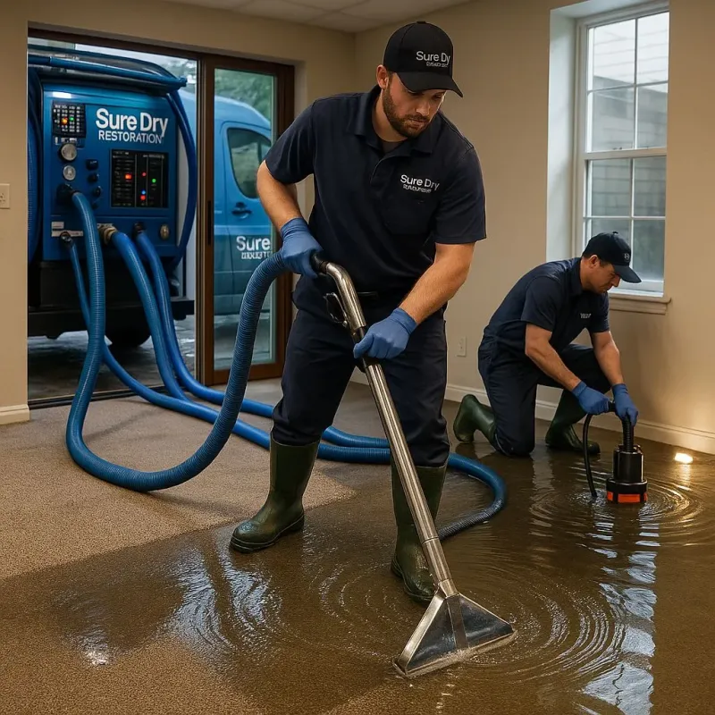 Water Extraction and Removal process in Spring City, TN